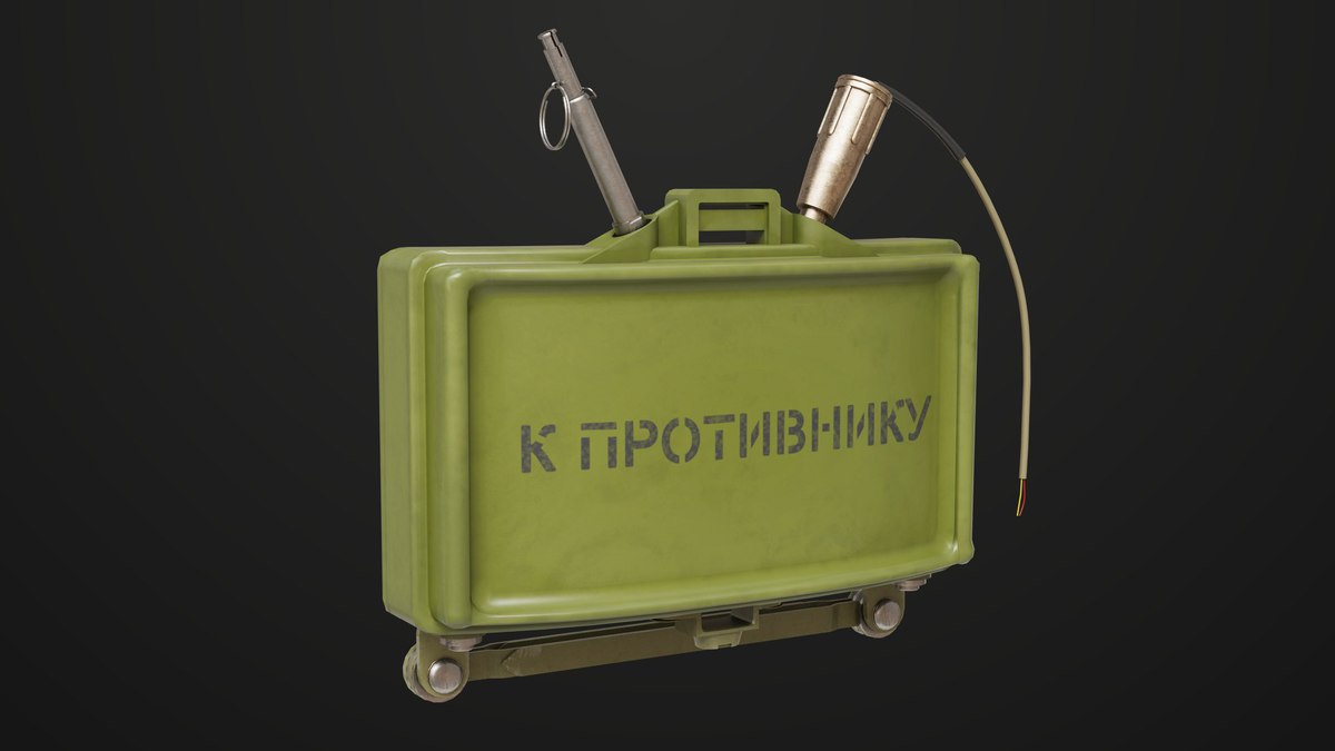 Mine Bomb Collection Single Mat HDRP URP Textures