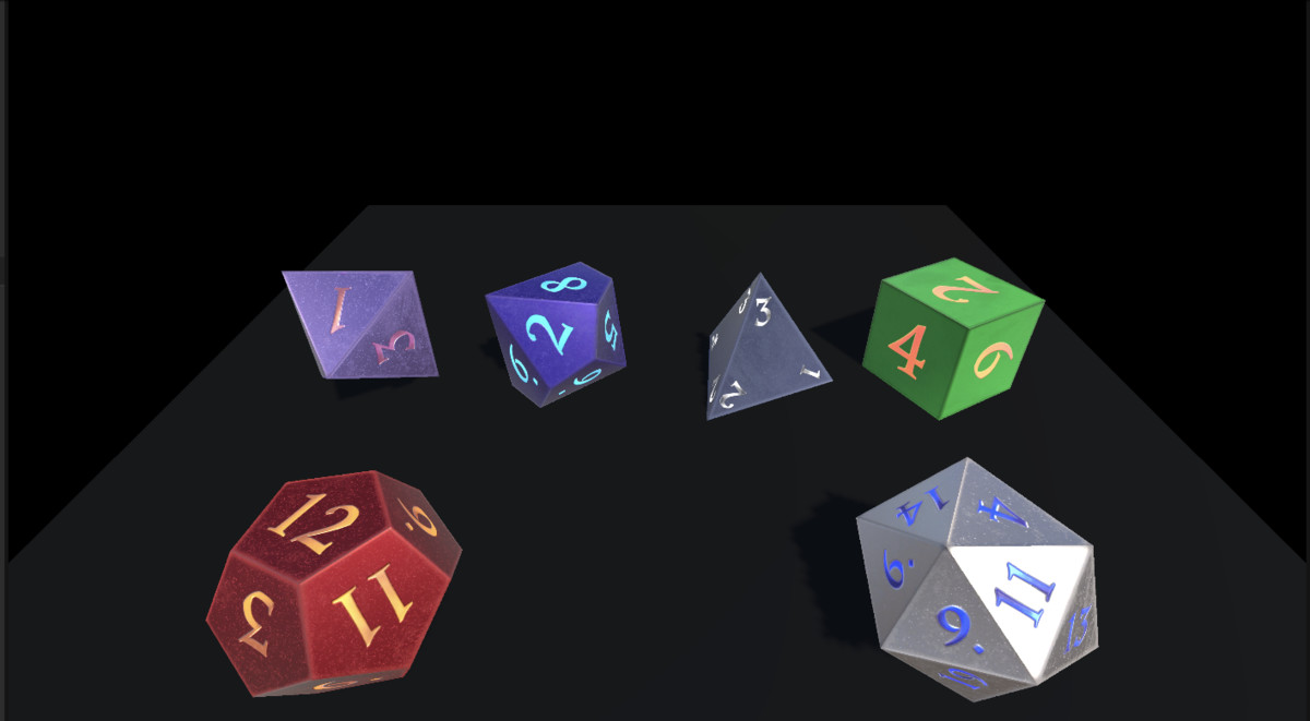 DnD Dice System - 3D World & UI Dice Roller