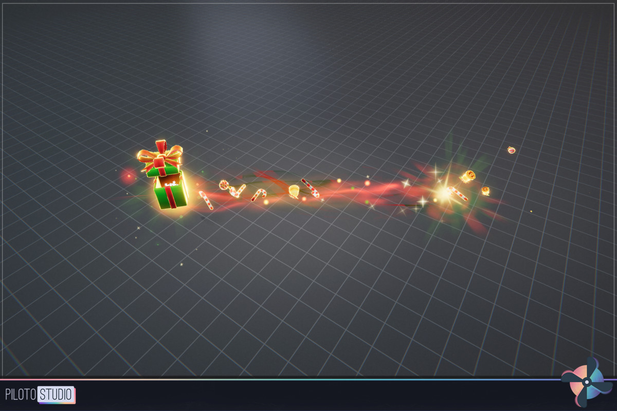 Stylized Laser Beam Attacks - 39 VFX