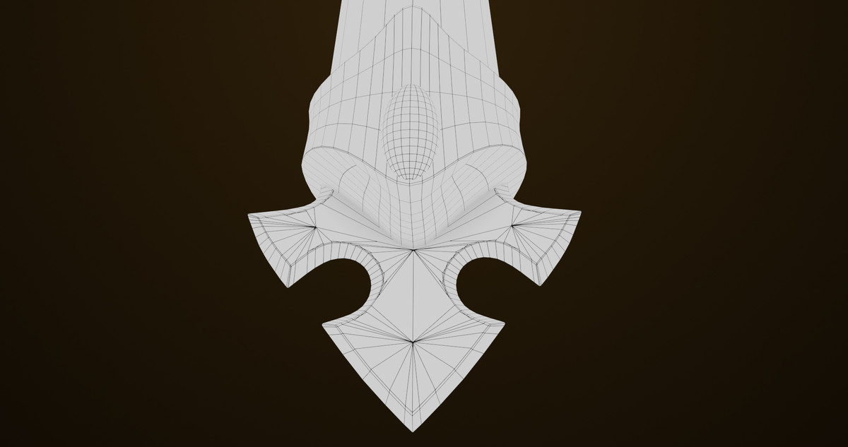 Battle Axe 01 URP HDRP Textures