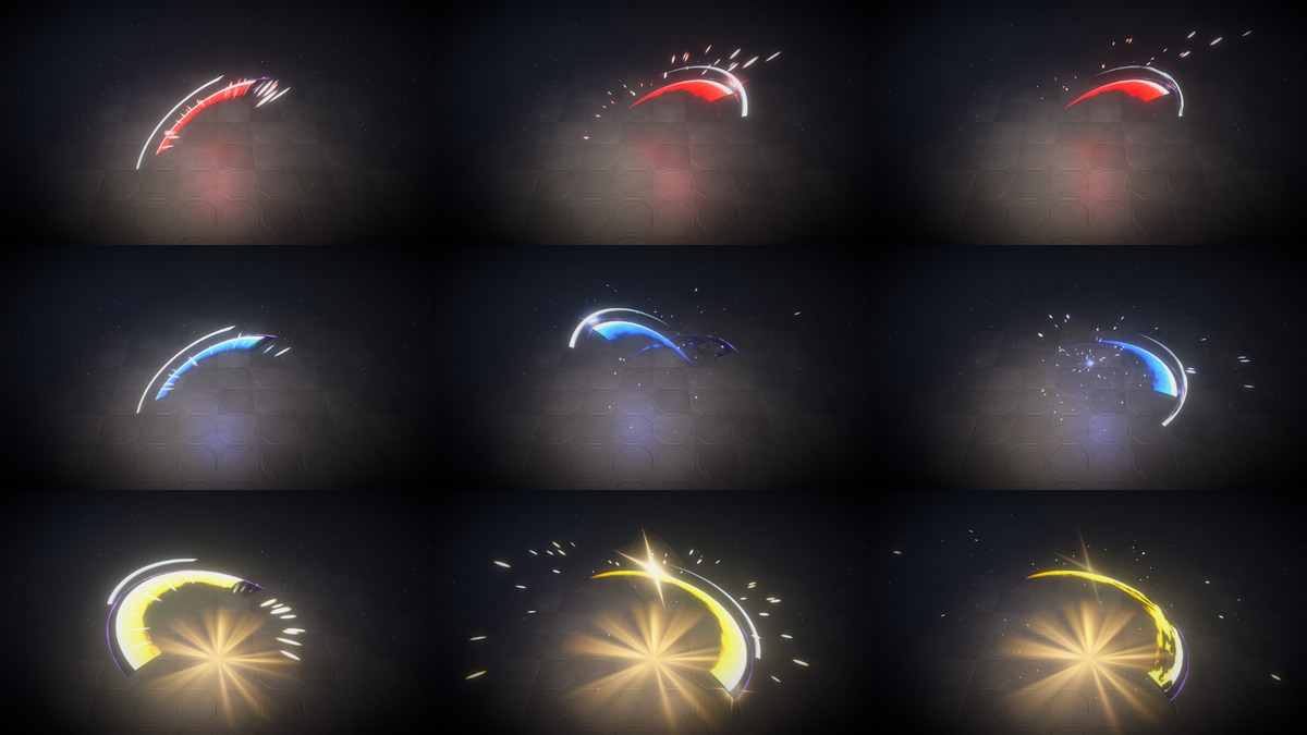 Stylized Combat VFX - 150 Effects