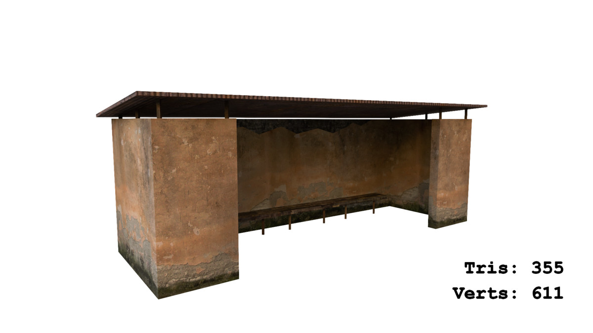 Abandoned Apocalyptic Buildings Mega Pack