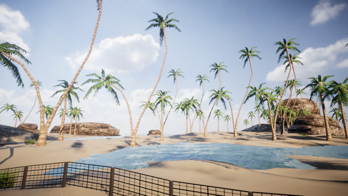 Mobile Palm Tree Bundle (for URP)