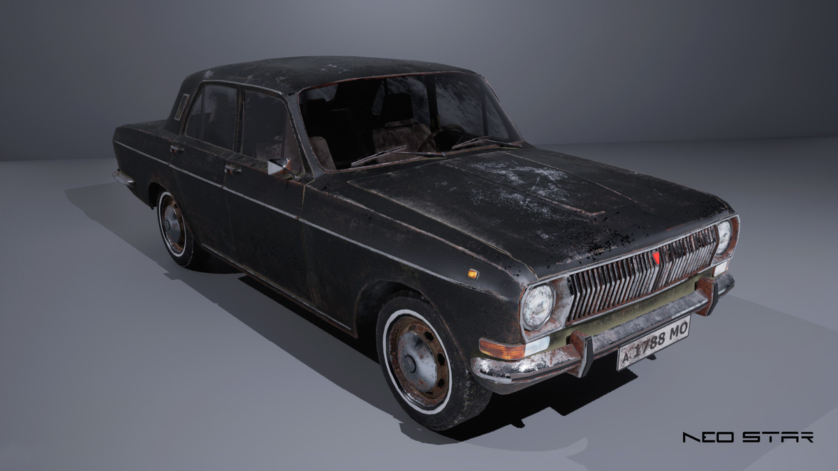Old Soviet Cars Pack