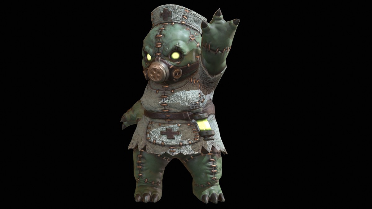 Chibi Necro Zombie Nurse