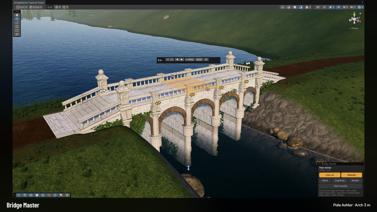 Bridge Master - Stylized Bridge Builder