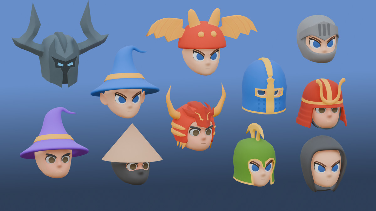 3D RPG Characters - Fantasy