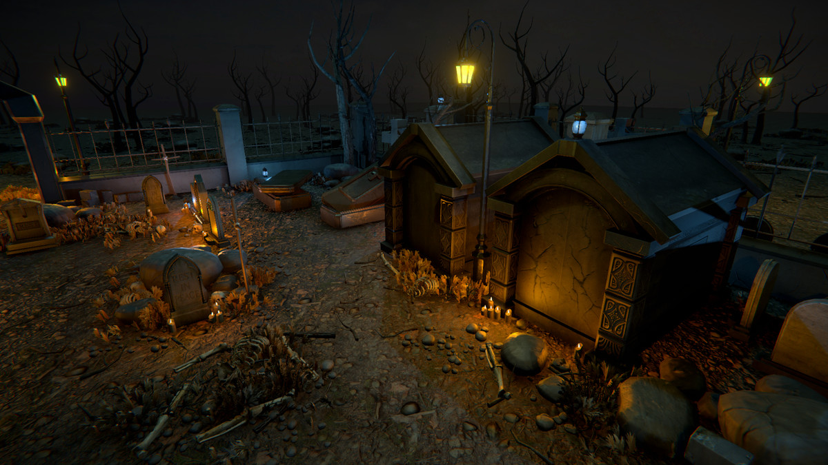 Realistic Cemetery Asset Package