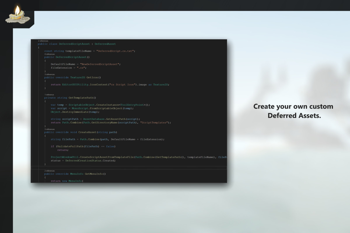 Deferred Asset Creator