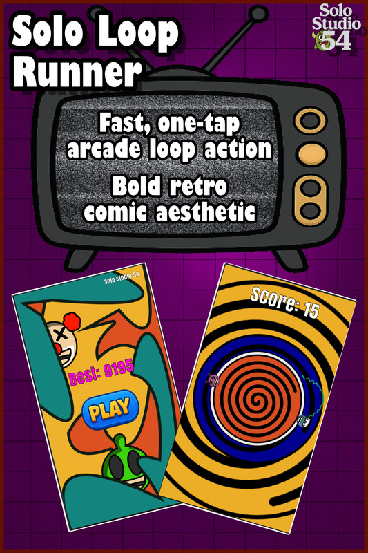 Solo Loop Runner Game Template