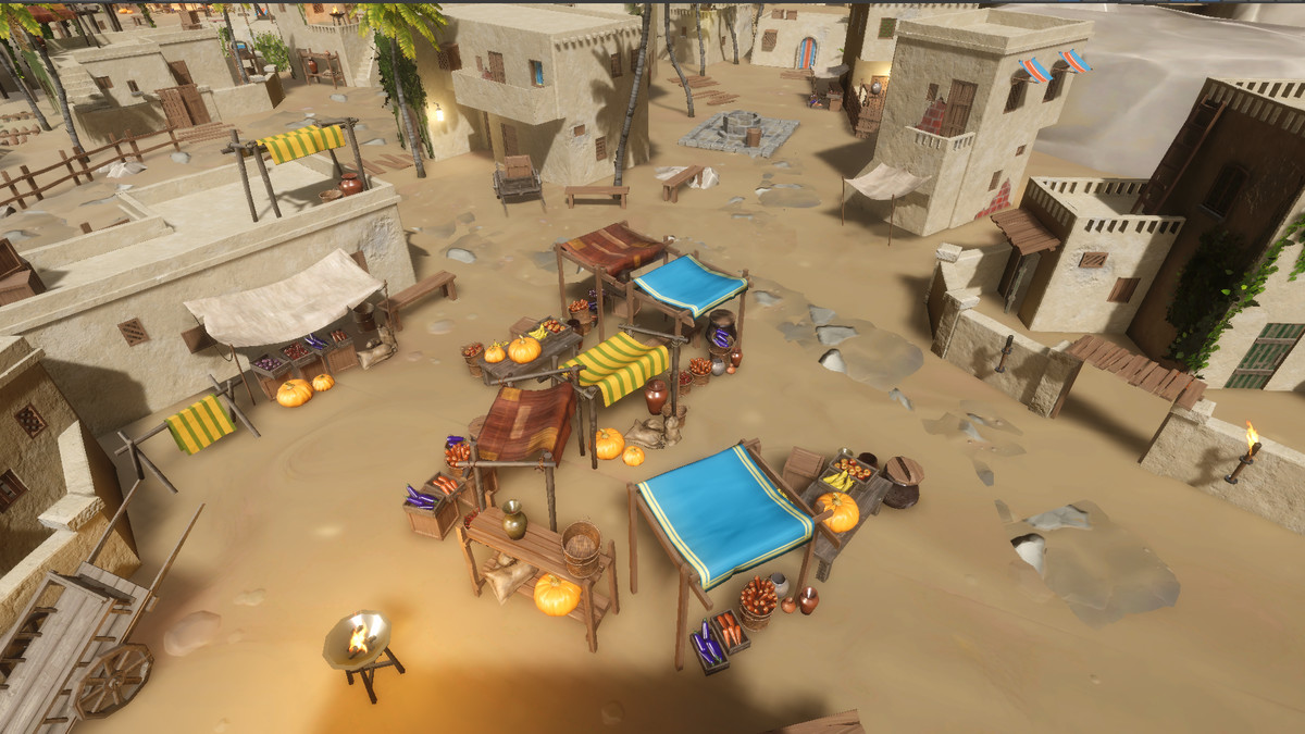 Desert Town - Stylized, Modular pack