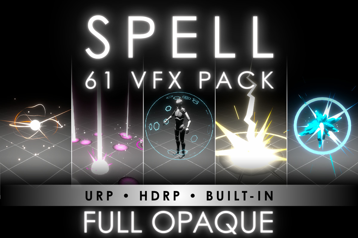 61 Full Opaque Spells Pack