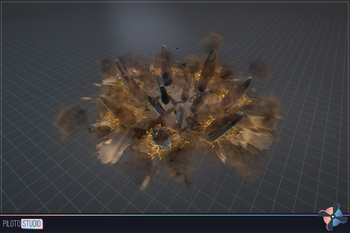 Realistic ARPG Ground Slams VFX