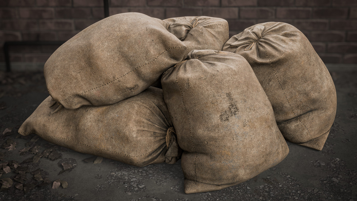 Realistic Garbage Bags Pack