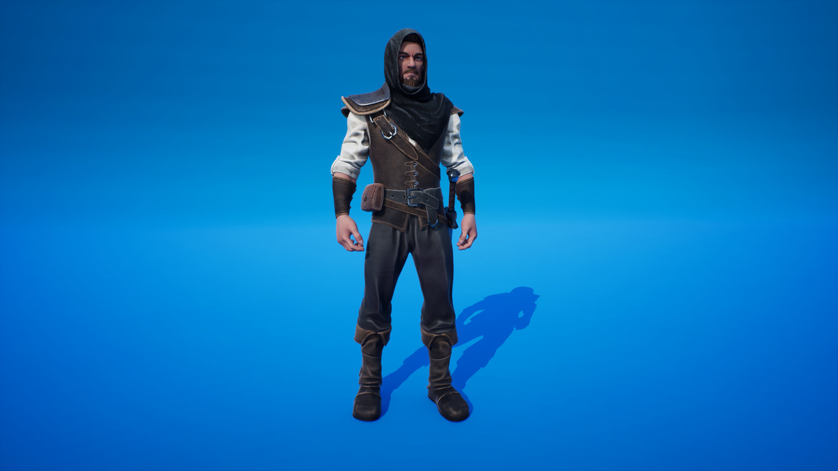 Man Warrior Character