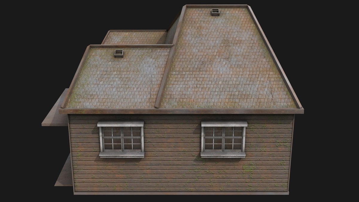 Old Dusty House 02 URP HDRP Textures