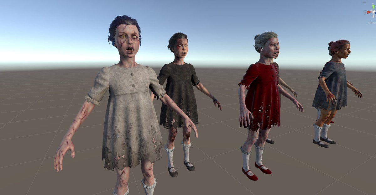 Horror School Girl