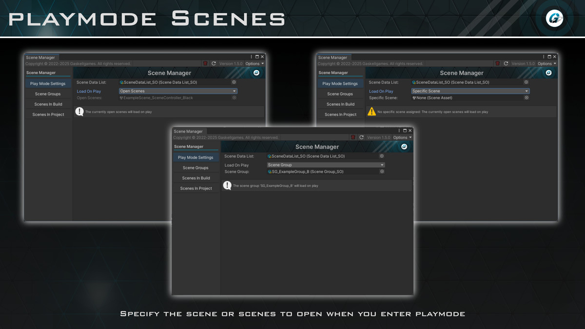 Scene Controller - Gaskellgames