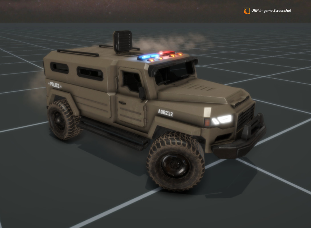 Armor Police Vehicle Physics (3 in 1 Bundle)