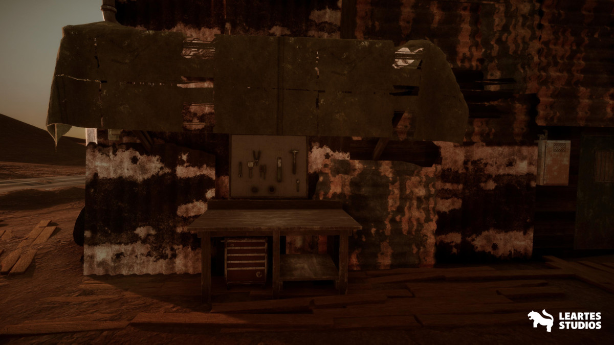 Post Apocalyptic Desert Environment ( Post Desert Apocalyptic Wild Desert 3D )