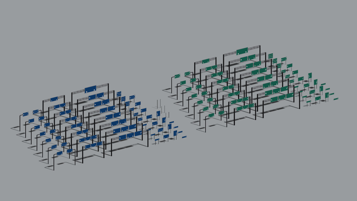 Low Poly Urban Traffic Pack