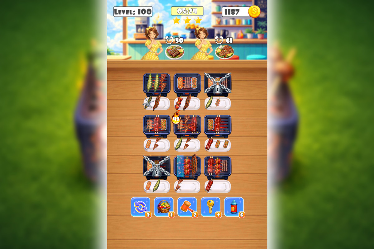 Perfect Skewer Puzzle - Complete Mobile Game Template