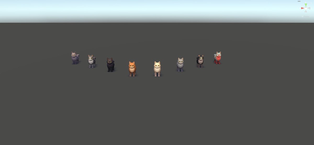 Animated Stylized Cat