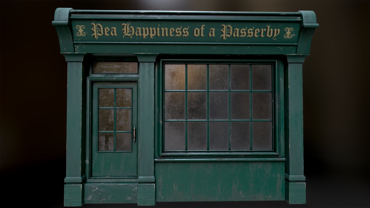 Old English Shop Front