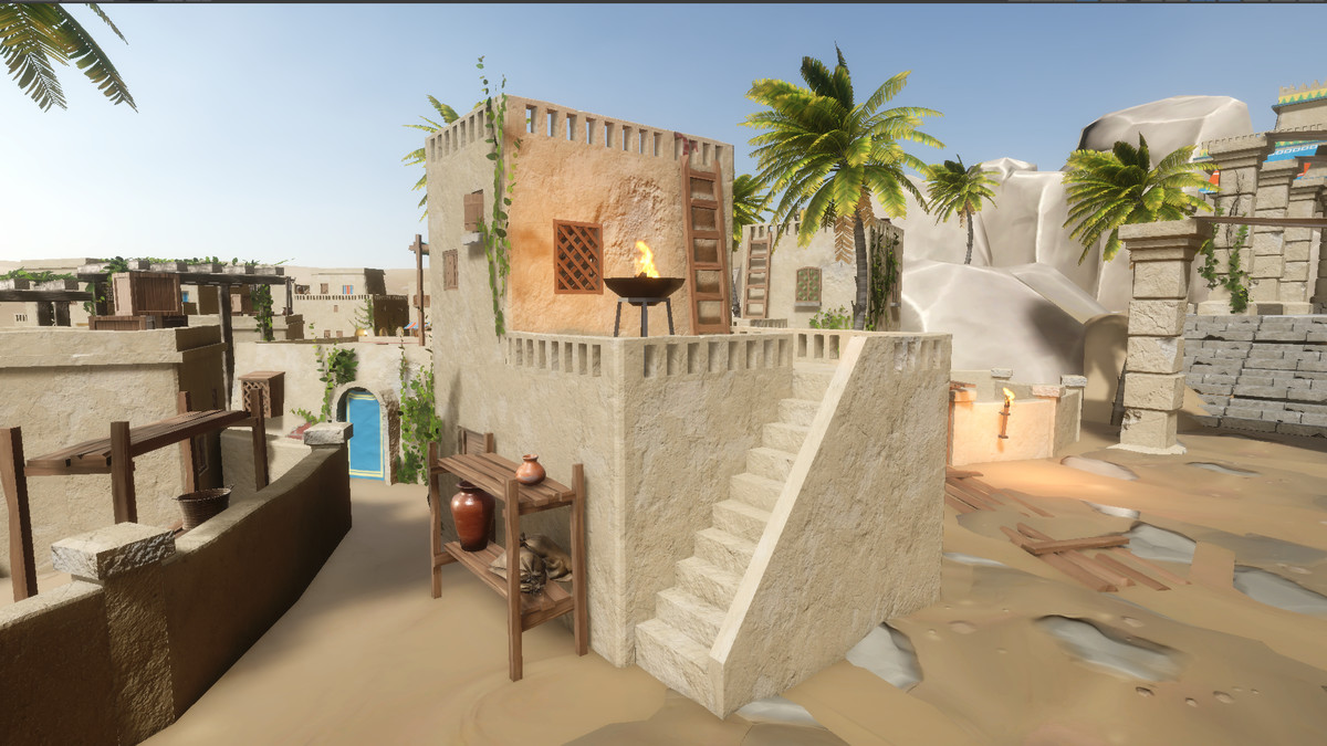 Desert Town - Stylized, Modular pack