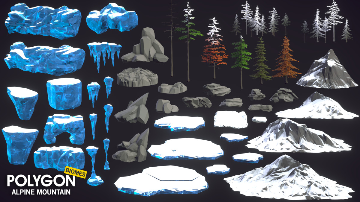 Value Bundle - POLYGON Apocalypse Pack, Alpine Mountain & Woodland Apoc Map