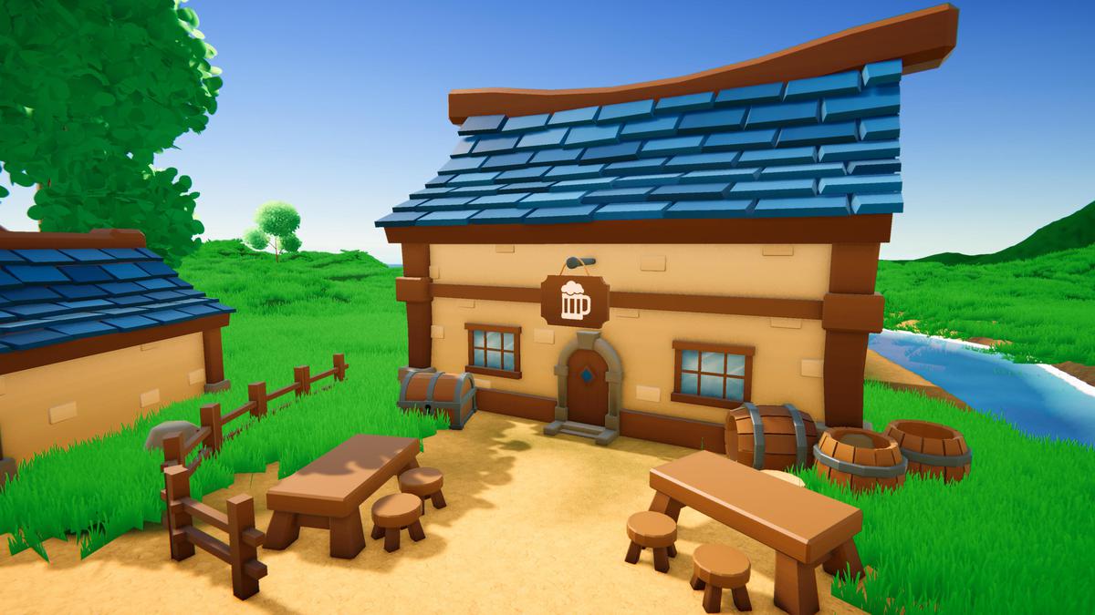 Stylized Fantasy Village Kit