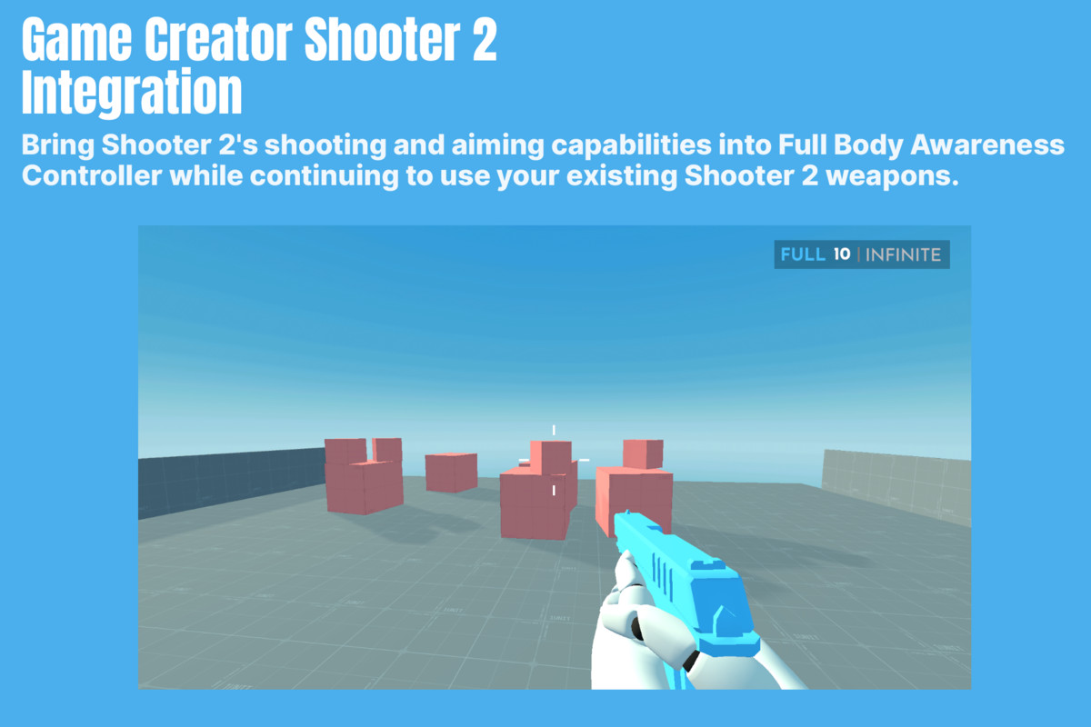 Full Body Awareness Controller | Game Creator 2