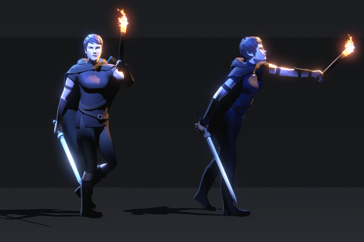 Polyquest Heroes: Warrior I Huntress