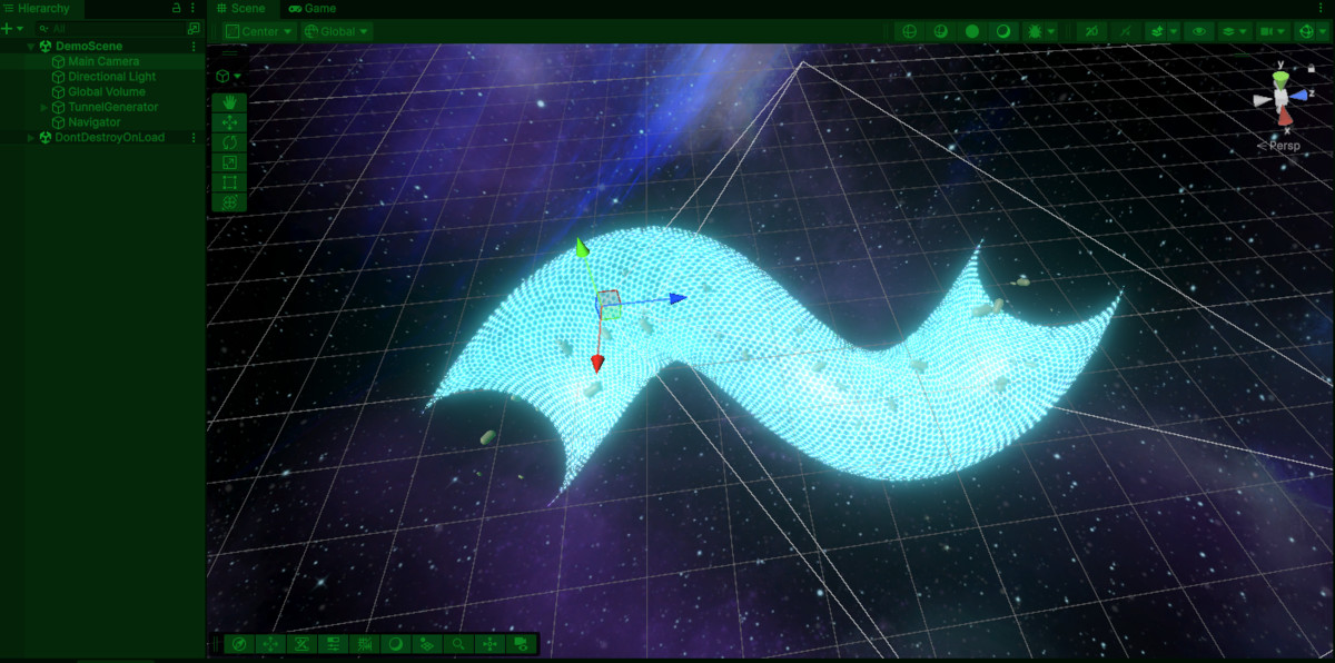 Infinite tunnel generator