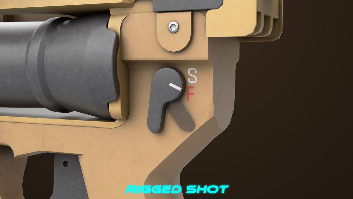 Grenade Launcher 04 Brown URP HDRP Textures