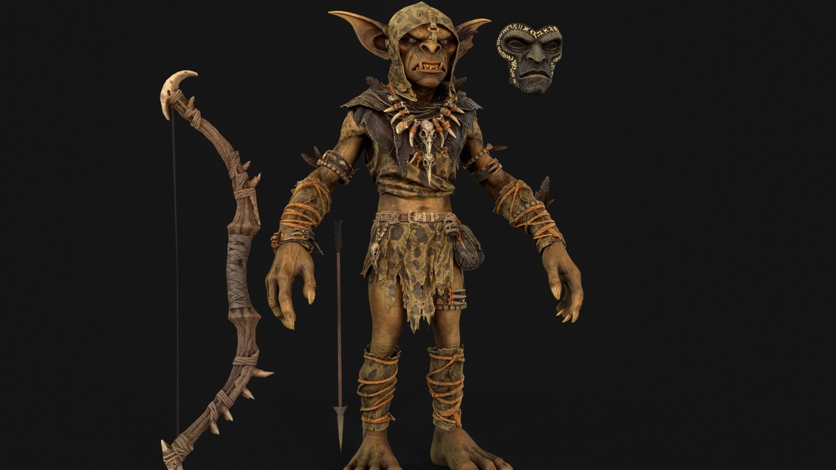 Goblin Archer Game Ready