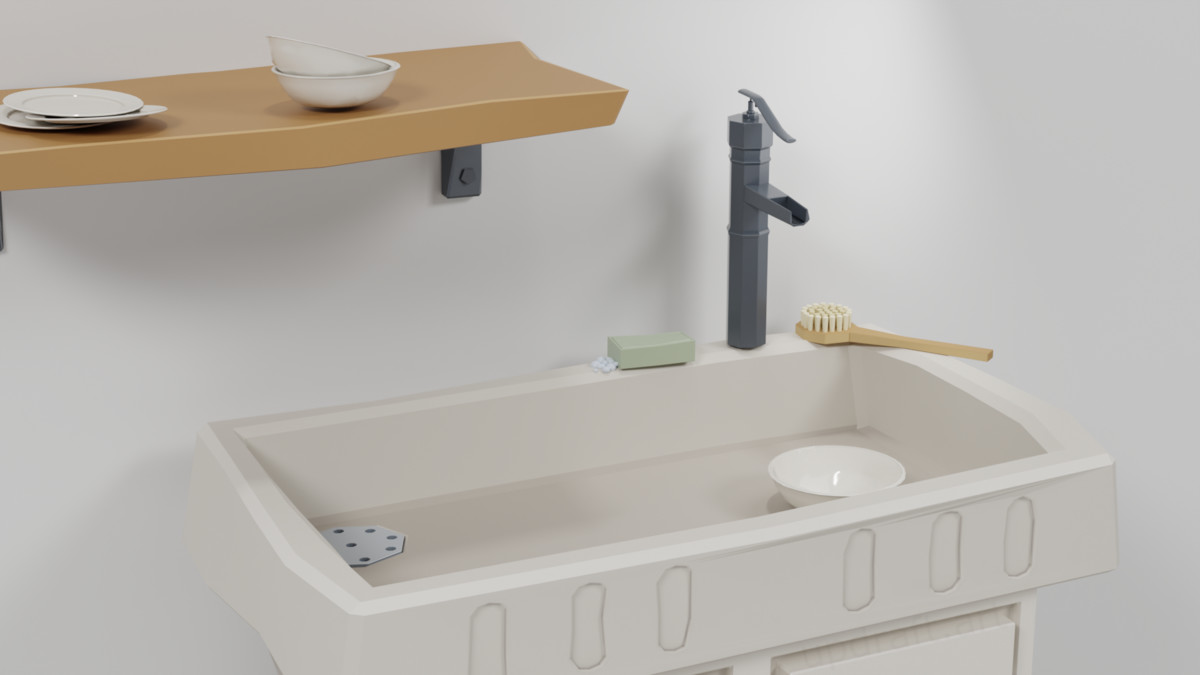 Stylized Medieval Kitchen Props Pack