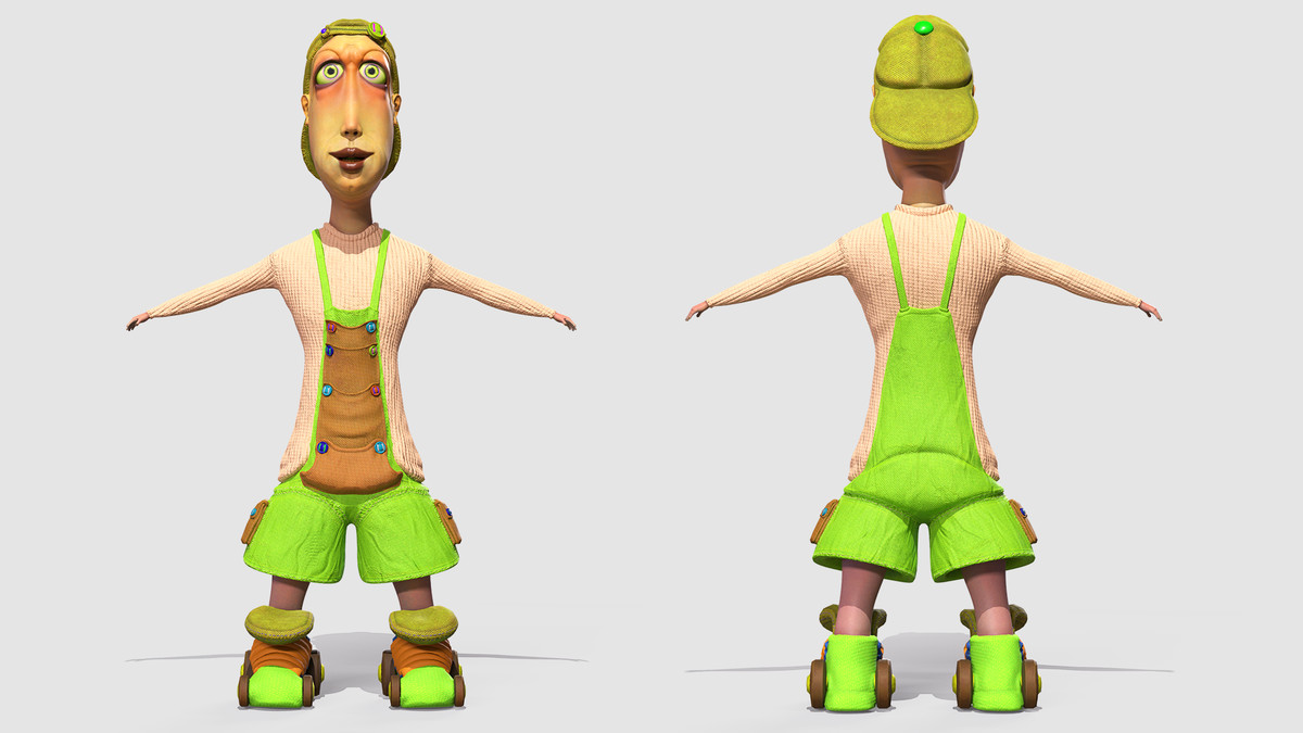 Cartoon Stylized Character - Buddy