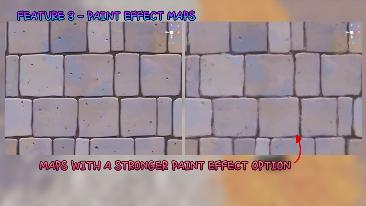 Handpainted Pavement Textures Pro | Terrain Tool | URP HDRP