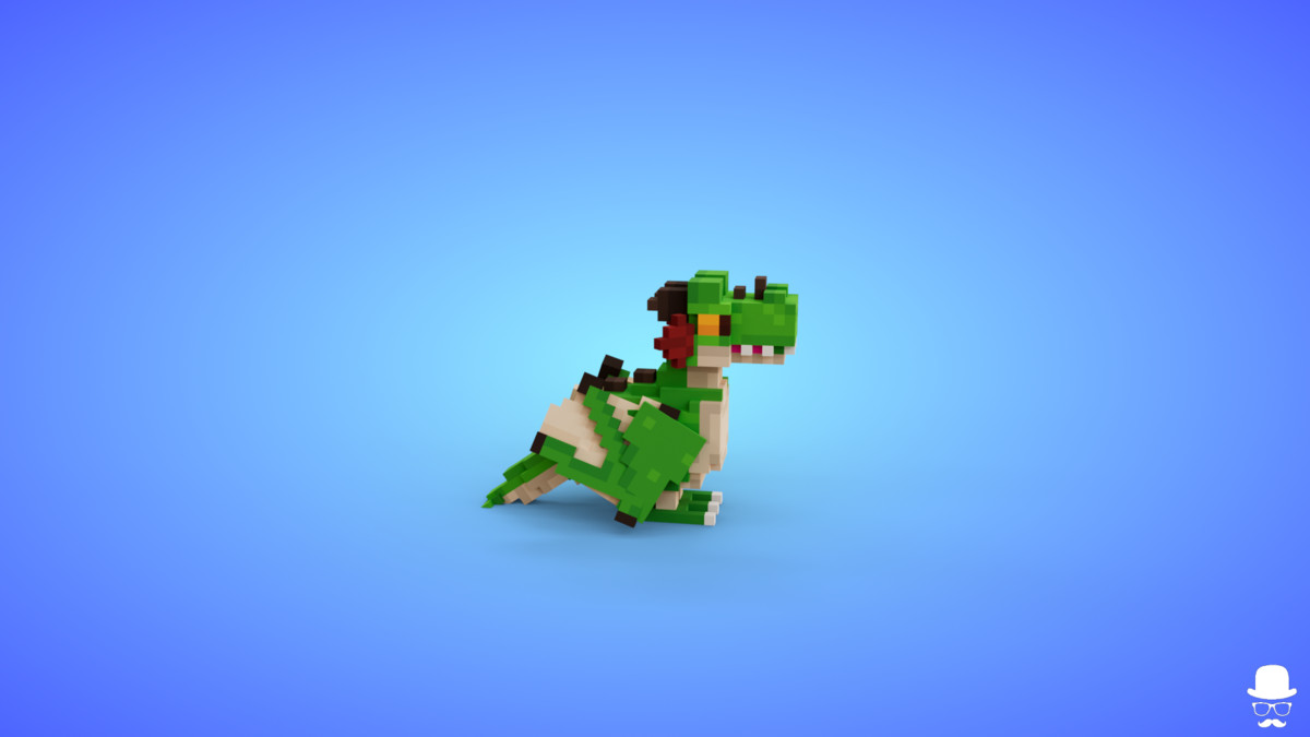 Voxel Baby Dragons Pack