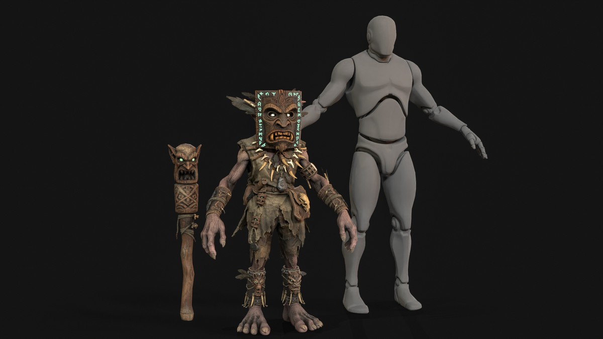 Goblin Shaman Three