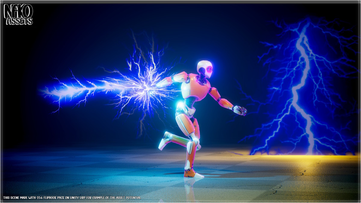 HQ Flipbook VFX (256+ Effects) | Magic, Fire, RPG | URP/HDRP/BIRP