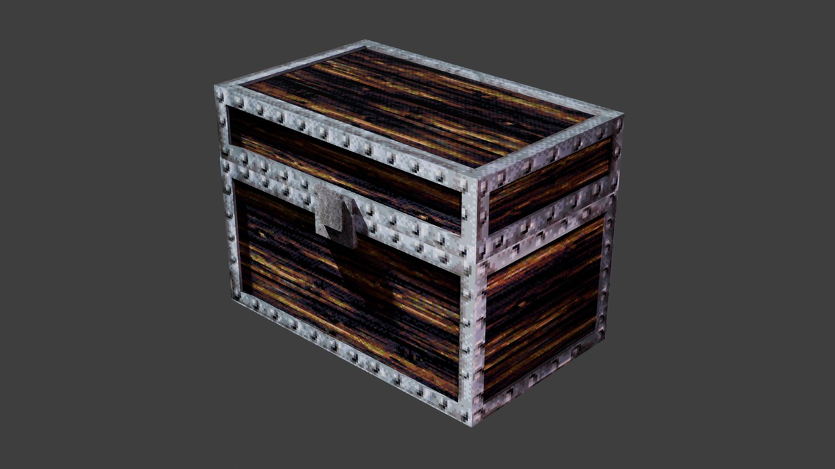 3D Low Poly Chests