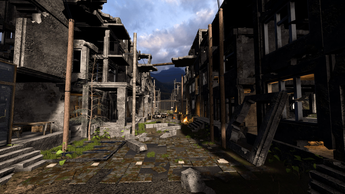 Ruined Town - Desolation (URP)