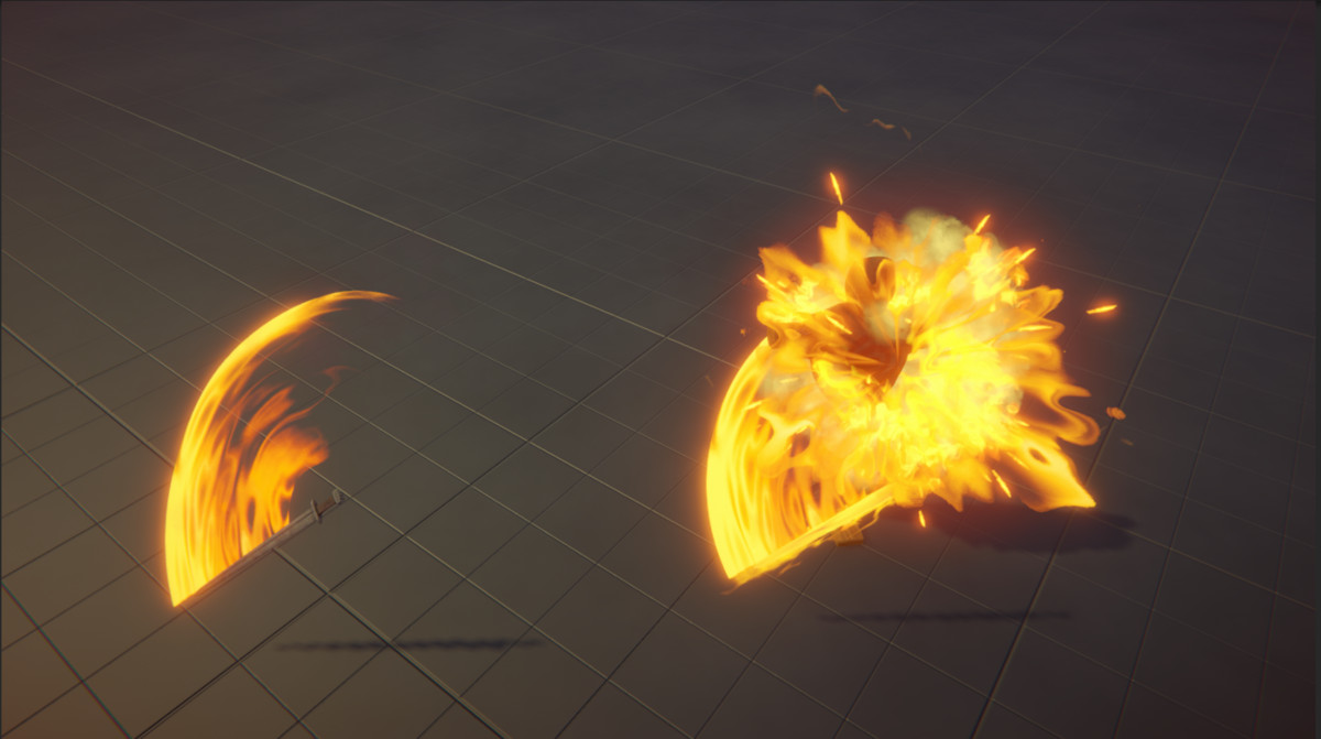 Dynamic Stylized Fire VFX