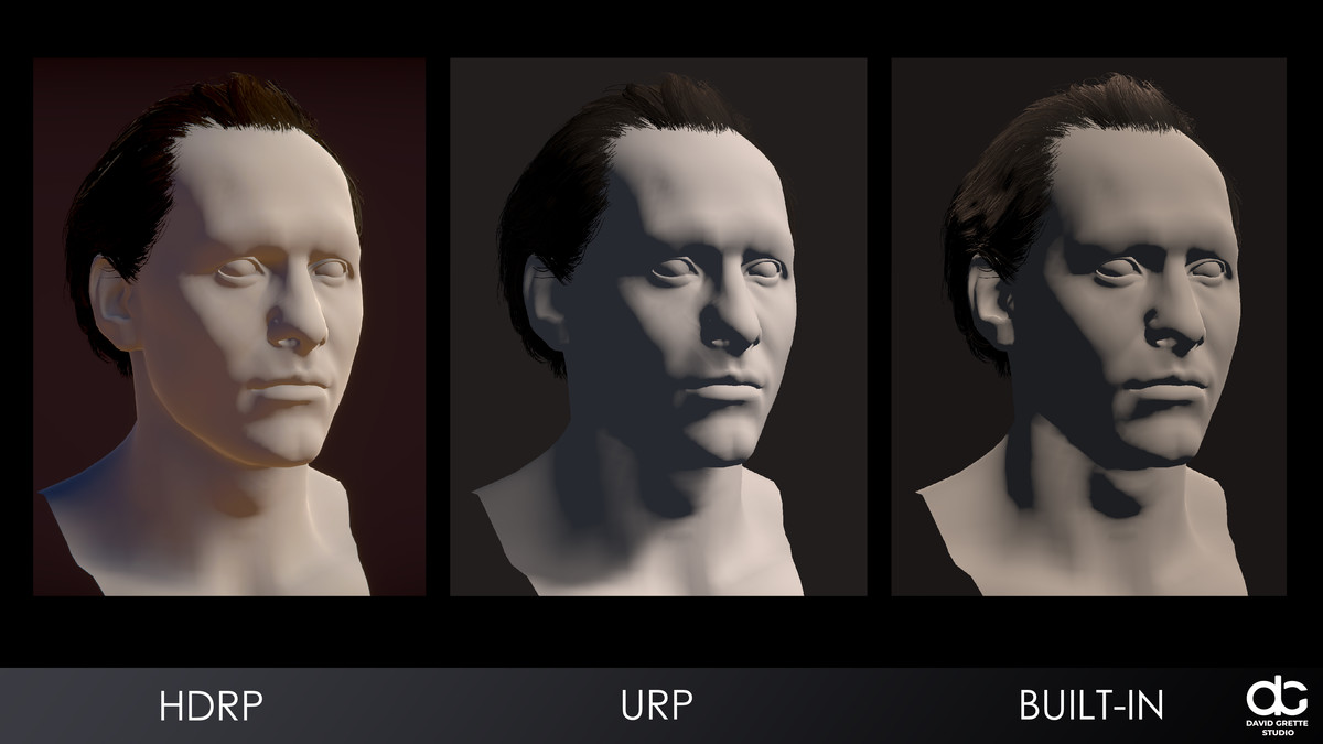 Realistic male hairstyles, pack #5 | Rigged hair, game-ready, low-poly