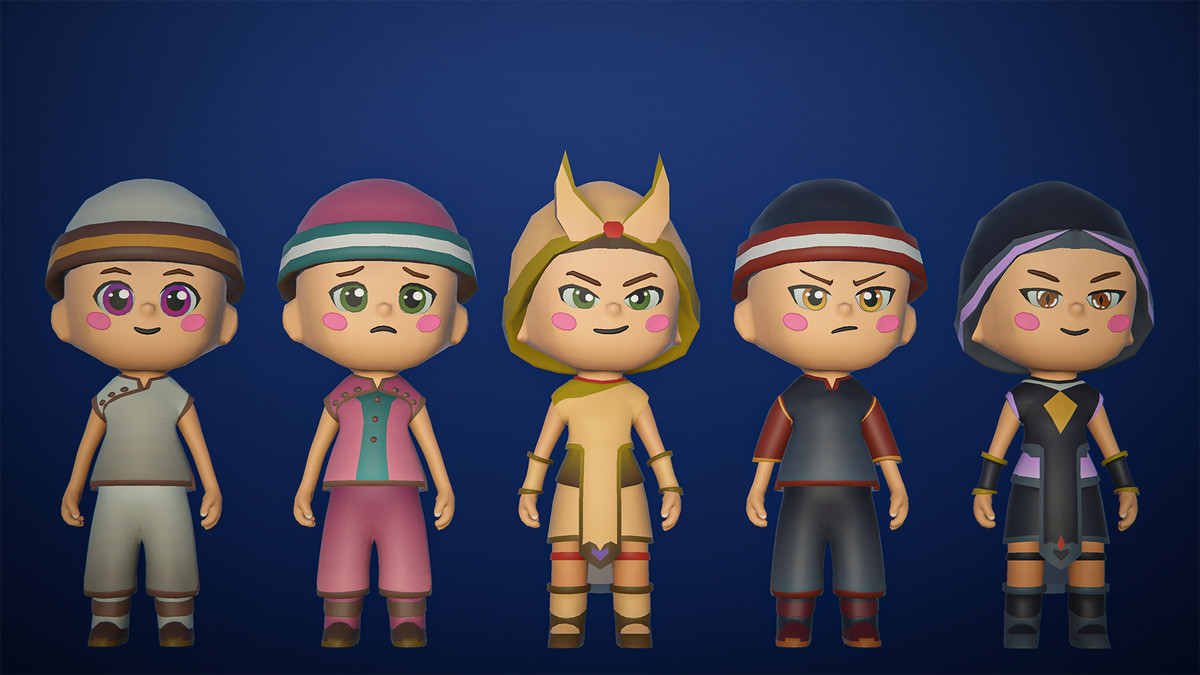 MMORPG - RPG: Cute Heroes Character Pack Bundle