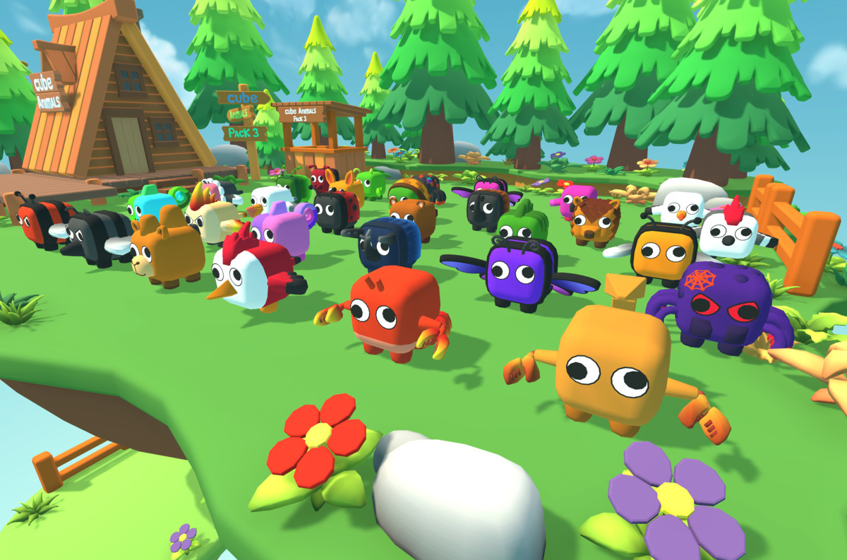 Cute Magic – Cube Animals Pack 3
