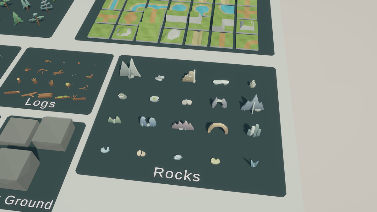 MK Low Poly - Flat Environment