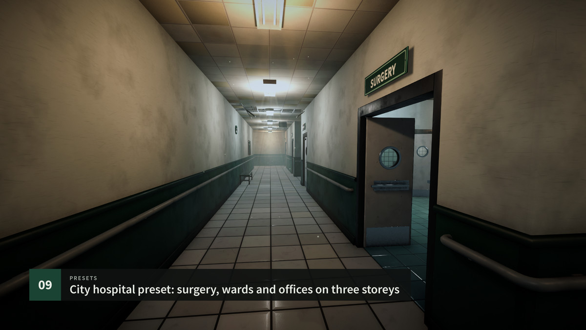 Real Horror Hospital - Procedural Hospital & Asylum Horror Level Generator